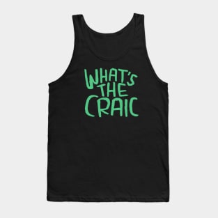 Paddys, Whats the Craic, Irish Tank Top